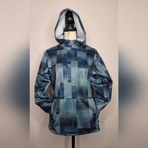 TEKGEAR Multicolor Hooded Pullover w/ Front Pocket Youth Large 14/16